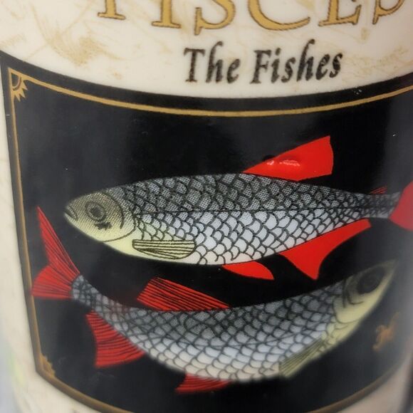 Zodiac Mug Pisces With Infuser And Lid - Picture 3 of 16